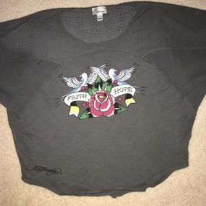 Ed Hardy Shirt 💀 🌹